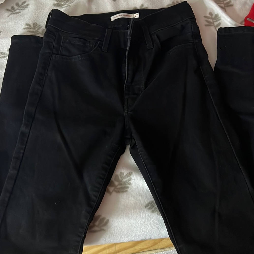 Levi’s 720 black skinny jeans